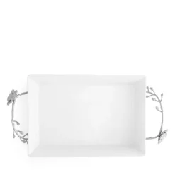 Wholesale 🎁 Michael Aram White Orchid 3-Quart Casserole Dish Silver 🌟 -Michael Aram Sales Store unnamed file 260