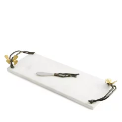 Discount ⌛ Michael Aram Butterfly Ginkgo Small Cheese Board With Knife White Marble 😀 -Michael Aram Sales Store unnamed file 292