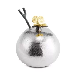 Best Sale 🔥 Michael Aram Butterfly Ginkgo Pot W/ Spoon No Color ⭐