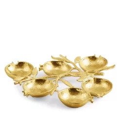 Buy 👏 Michael Aram Pomegranate Seder Plate Gold 🎁 -Michael Aram Sales Store unnamed file 350