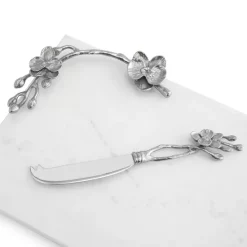 Best Pirce 🎉 Michael Aram White Orchid Small Cheeseboard With Knife No Color 🧨 -Michael Aram Sales Store unnamed file 373