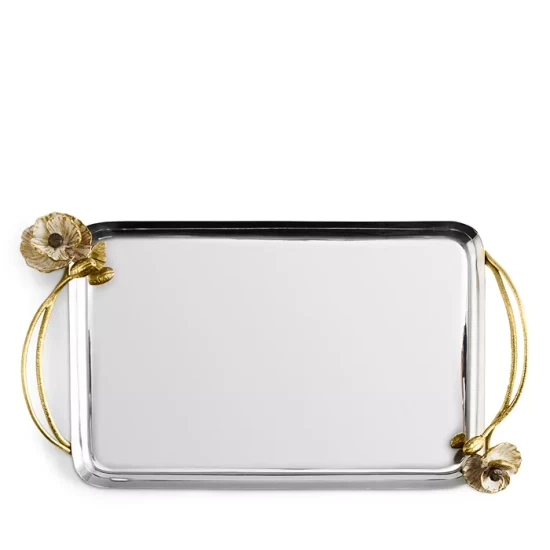 Buy โญ Michael Aram Anemone Serving Tray Silver ๐ 4 Buy โญ Michael Aram Anemone Serving Tray Silver ๐ - Image 4