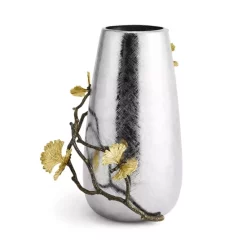 Brand new ❤️ Michael Aram Butterfly Ginkgo Large Vase Silver 💯 -Michael Aram Sales Store unnamed file 411