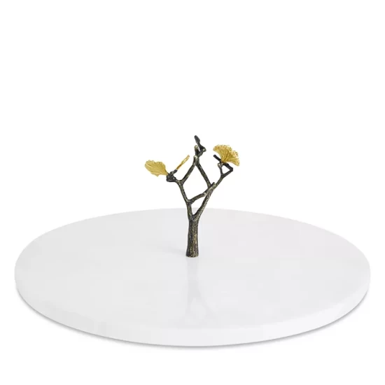 Cheapest 🤩 Michael Aram Butterfly Ginkgo Lazy Susan White 🤩 4 Cheapest 🤩 Michael Aram Butterfly Ginkgo Lazy Susan White 🤩 - Image 4