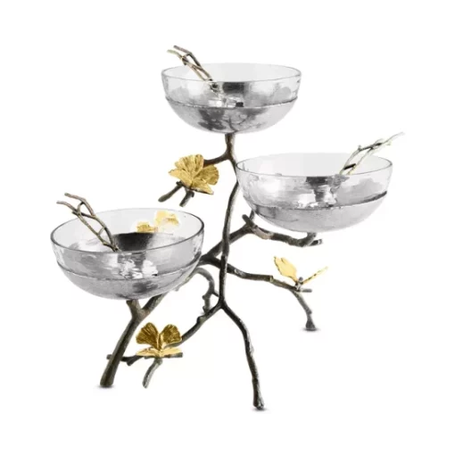 Cheapest 🛒 Michael Aram Butterfly Ginkgo Triple Bowl Set Multi 🔥 -Michael Aram Sales Store unnamed file 417