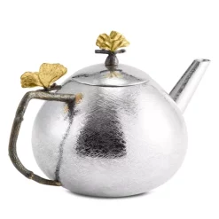 Hot Sale 😉 Michael Aram Butterfly Ginkgo Round Teapot Silver 🔔 -Michael Aram Sales Store unnamed file 445