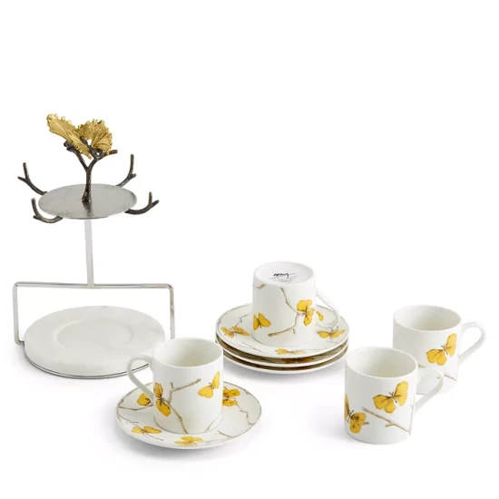 Discount ๐ Michael Aram Butterfly Ginkgo Demitasse Cup & Saucer Set With Stand No Color ๐ฅ 6 Discount ๐ Michael Aram Butterfly Ginkgo Demitasse Cup & Saucer Set With Stand No Color ๐ฅ - Image 6