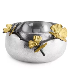 Promo 🥰 Michael Aram Butterfly Ginkgo Serving Bowl Silver 😉 -Michael Aram Sales Store unnamed file 476