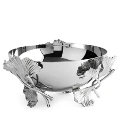 Best deal 🛒 Michael Aram Ginkgo Small Bowl - 100% Exclusive Silver 🔔