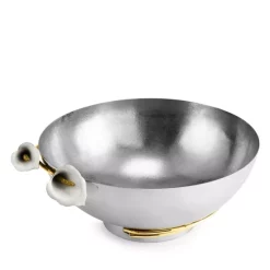 Discount 😍 Michael Aram Calla Lily Large Serving Bowl Silver 🧨 -Michael Aram Sales Store unnamed file 541