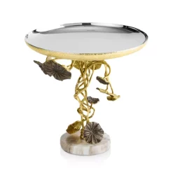Budget ๐ Michael Aram Monet's Garden ๐ฌ Candy Dish Gold ๐