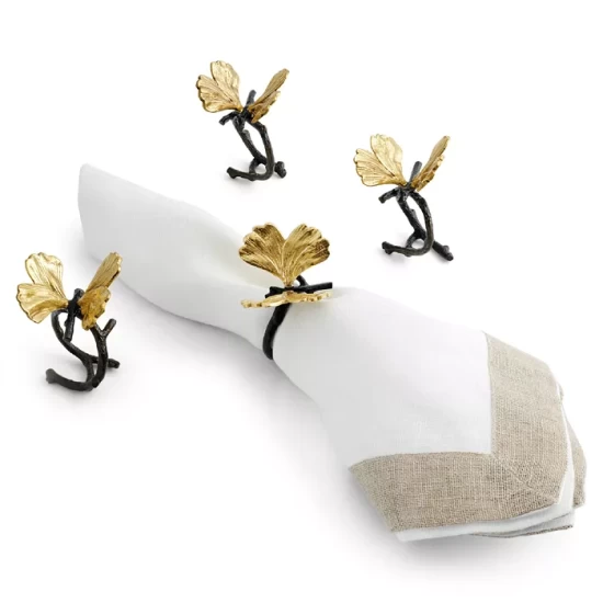 Cheapest โ Michael Aram Butterfly Ginkgo Napkin Ring Set Gold ๐คฉ 1 Cheapest โ Michael Aram Butterfly Ginkgo Napkin Ring Set Gold ๐คฉ