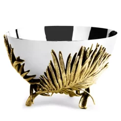 Top 10 ๐ Michael Aram Palm Medium Bowl Silver ๐