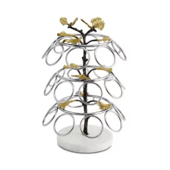 Best deal ⭐ Michael Aram Butterfly Ginkgo K-Cup Carousel Silver 🔔 -Michael Aram Sales Store unnamed file 622