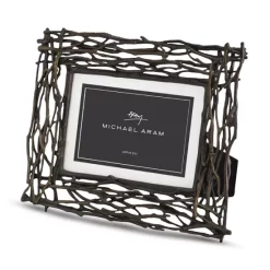 Promo 😀 Michael Aram Oxidized Twig Frame, 7" X 5" Metal 🎉 -Michael Aram Sales Store unnamed file 630