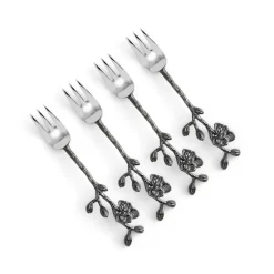 Cheap 🧨 Michael Aram Black Orchid Hor D'oeuvres Fork Set Silver 🎉 -Michael Aram Sales Store unnamed file 638