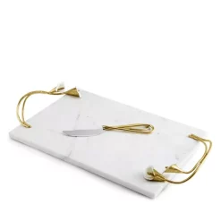 Wholesale 🧨 Michael Aram Calla Lily Cheese Board With Knife White 🥰 -Michael Aram Sales Store unnamed file 653