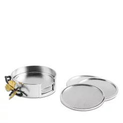 Promo 🎉 Michael Aram Butterfly Ginkgo Coaster, Set Of 6 Silver 👏