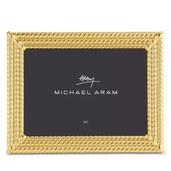 Buy โญ Michael Aram Twist Frame, 5" X 7" Gold ๐