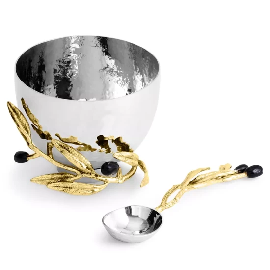Hot Sale ๐ฏ Michael Aram Olive Branch Nut Dish With Spoon No Color ๐ 2 Hot Sale ๐ฏ Michael Aram Olive Branch Nut Dish With Spoon No Color ๐ - Image 2