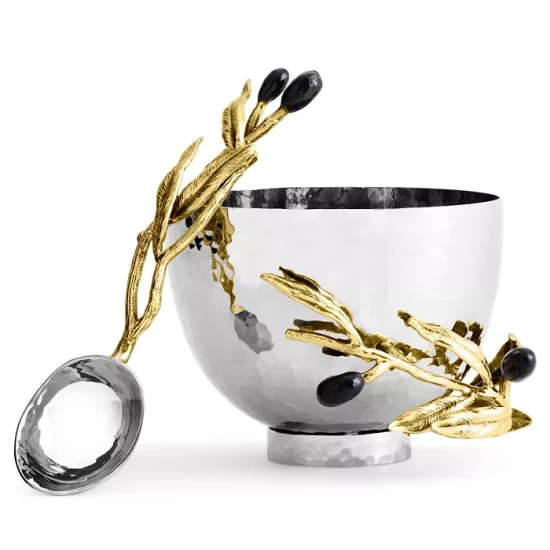 Hot Sale ๐ฏ Michael Aram Olive Branch Nut Dish With Spoon No Color ๐ 4 Hot Sale ๐ฏ Michael Aram Olive Branch Nut Dish With Spoon No Color ๐ - Image 4
