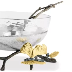 Top 10 🎉 Michael Aram Butterfly Ginkgo Glass Nut Dish With Spoon Multi 🎁 -Michael Aram Sales Store unnamed file 785