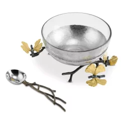Top 10 🎉 Michael Aram Butterfly Ginkgo Glass Nut Dish With Spoon Multi 🎁 -Michael Aram Sales Store unnamed file 786