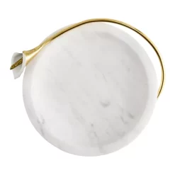Deals 🔥 Michael Aram Calla Lily Marble Dish White 🧨 -Michael Aram Sales Store unnamed file 791