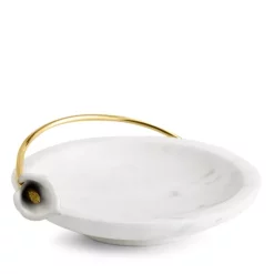 Deals 🔥 Michael Aram Calla Lily Marble Dish White 🧨 -Michael Aram Sales Store unnamed file 792