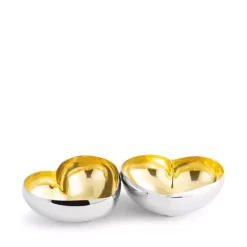 Cheapest โ Michael Aram Heart Double Dish Silver/gold โ๏ธ