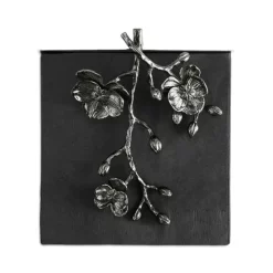 Best Pirce 😍 Michael Aram Black Orchid Collection Dinner Napkin Holder Black Nickelplate 😀 -Michael Aram Sales Store unnamed file 817