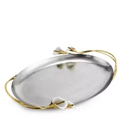 Outlet 🔔 Michael Aram Calla Lily Oval Tray No Color 👏 -Michael Aram Sales Store unnamed file 826