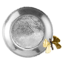Best reviews of 💯 Michael Aram Butterfly Ginkgo Round Trinket Tray Silver 👏 -Michael Aram Sales Store unnamed file 831