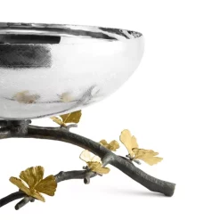 Cheapest 😍 Michael Aram Butterfly Ginkgo Large Centerpiece Bowl Silver ❤️ -Michael Aram Sales Store unnamed file 846