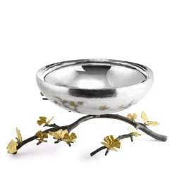 Cheapest 😍 Michael Aram Butterfly Ginkgo Large Centerpiece Bowl Silver ❤️ -Michael Aram Sales Store unnamed file 847