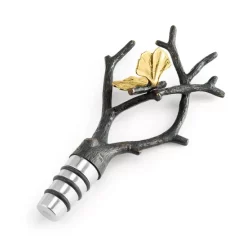 Best Sale 🎉 Michael Aram Butterfly Ginkgo Wine Stopper No Color 🔔