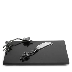 Promo 😉 Michael Aram Black Orchid Small Cheeseboard & Knife 🛒 -Michael Aram Sales Store unnamed file 858