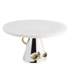 Best reviews of 🌟 Michael Aram Calla Lily Cake Stand Silver 🎁