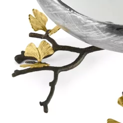 Best Pirce 🔔 Michael Aram Butterfly Ginkgo Footed Centerpiece Bowl Silver 🌟 -Michael Aram Sales Store unnamed file 866