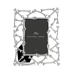 Promo 👏 Michael Aram 🐕 Dog Bone Frame, 4" X 6" Silver 🎁 -Michael Aram Sales Store unnamed file 879