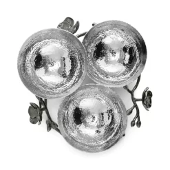 New 🔥 Michael Aram Black Orchid Triple Nut Dish No Color ⭐ -Michael Aram Sales Store unnamed file 883