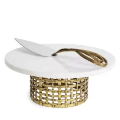 Brand new ๐ Michael Aram Palm Cake Stand White/gold ๐ 13 Brand new ๐ Michael Aram Palm Cake Stand White/gold ๐ -Michael Aram Sales Store unnamed file 902