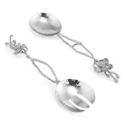 Outlet 🥰 Michael Aram White Orchid Server Set Stainless Steel 💯 -Michael Aram Sales Store unnamed file 954