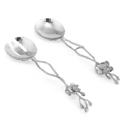Outlet 🥰 Michael Aram White Orchid Server Set Stainless Steel 💯 -Michael Aram Sales Store unnamed file 955