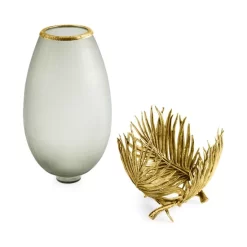 Brand new ๐ Michael Aram Palm Medium Glass Vase Gold ๐ 8 Brand new ๐ Michael Aram Palm Medium Glass Vase Gold ๐ -Michael Aram Sales Store unnamed file 977