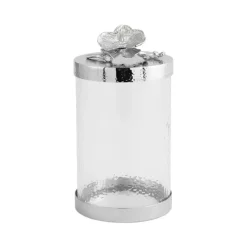 Best deal โ Michael Aram White Orchid Canisters Silver ๐