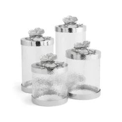 Best deal ⌛ Michael Aram White Orchid Canisters Silver 👍 -Michael Aram Sales Store unnamed file 997